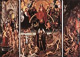 Hans Memling Last Judgment Triptych (open) painting